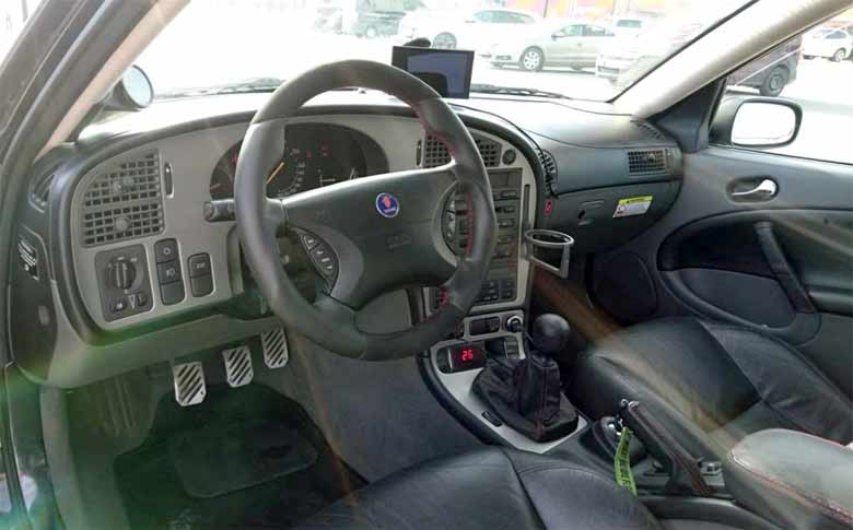 Saab 9-5 interior