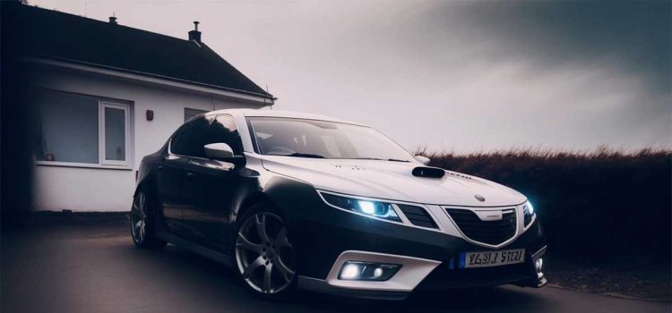 Saab 9-3 created by artificial intelligence