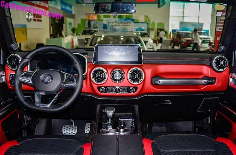 Baic BJL40 PLus interior