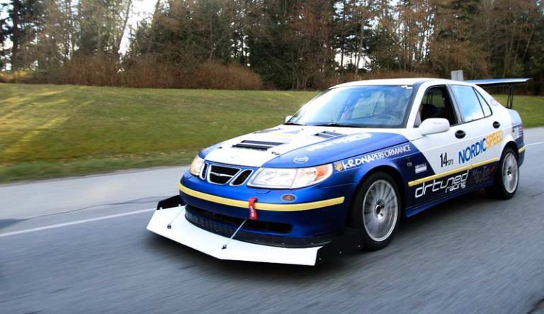 Saab performance team