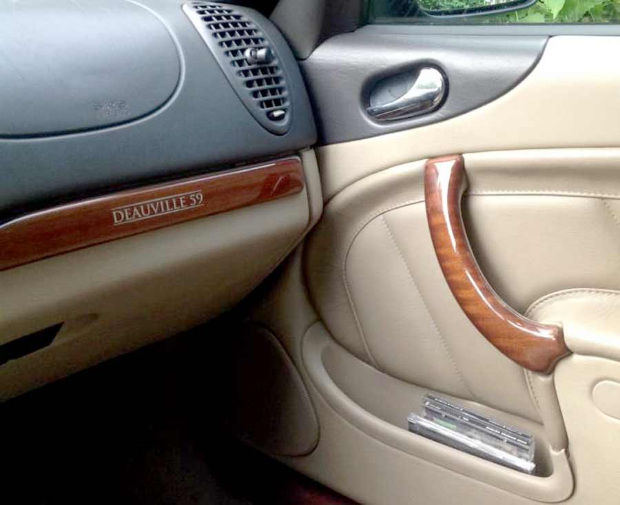 Deauville wooden trim panels in Saab 9-3 special edition