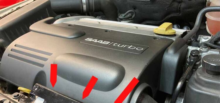 Saab's ECU at the new location