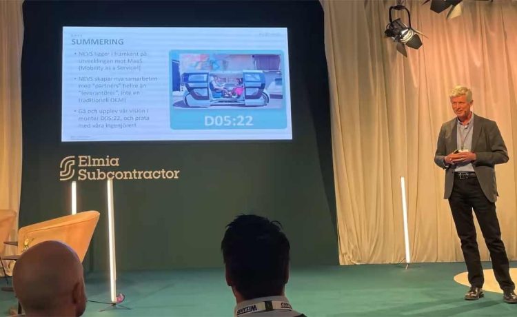 Peter Dahl, Program Director at NEVS, talked about the changing face of mobility at Elmia Subcontractor, and what opportunities and challenges this entails for today’s suppliers