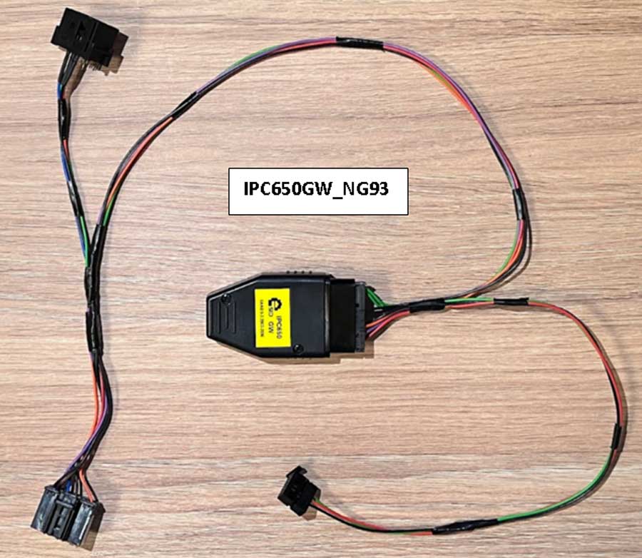 IPC650GW-NG93 Gateway and Wiring Kit: The Essential Components for Integrating the Saab NG9-5 Instrument Panel Cluster into a Saab 9-3 Vehicle