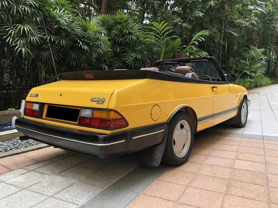 Saab 900 Convertible (New 10-yr COE)