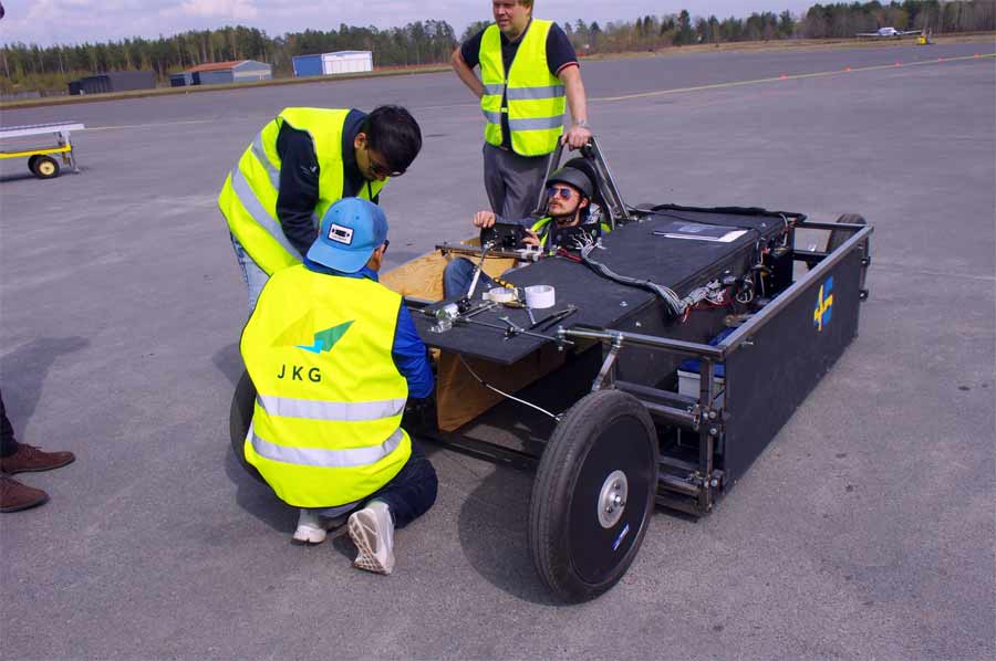 NEVS solar-powered  car