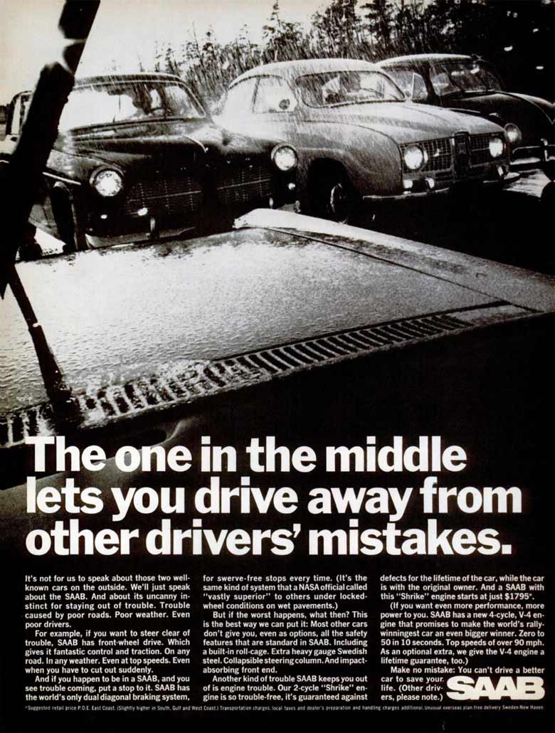 Old Saab ad