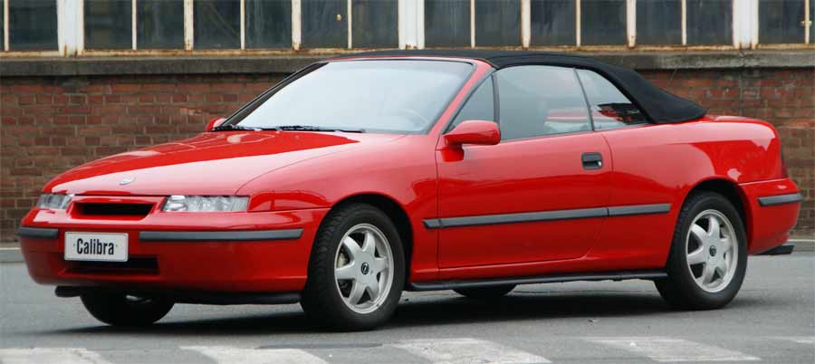 Proposal for a Calibra Cabriolet signed Valmet, in 1992