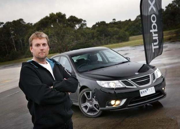 Peter Johansson and Saab 9-3 Turbo X