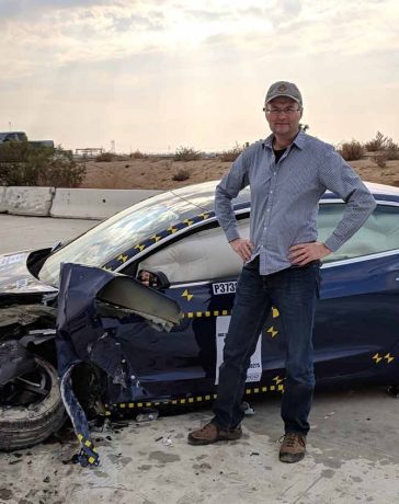 Petter Winberg, Tesla's outgoing Head of Crash Safety, leveraged his Saab-honed expertise to revolutionize vehicle safety standards.