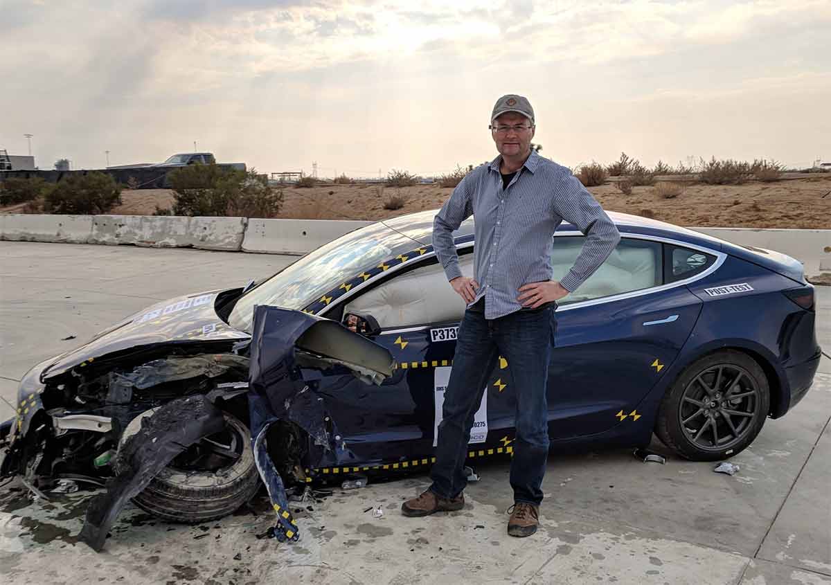 Petter Winberg, Tesla's outgoing Head of Crash Safety, leveraged his Saab-honed expertise to revolutionize vehicle safety standards.