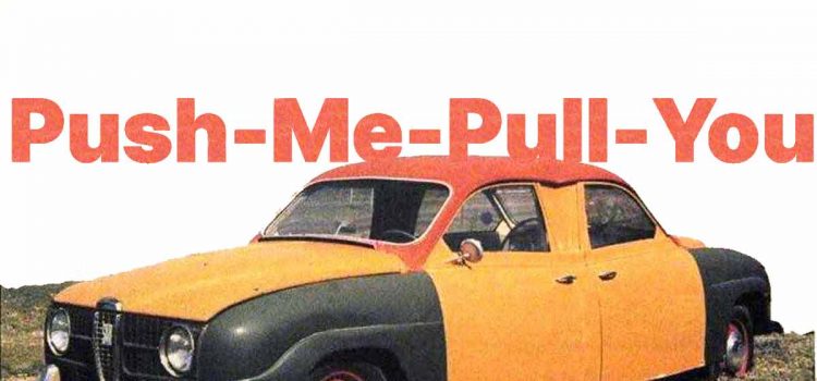 Push-Me-Pull-You Saab-96