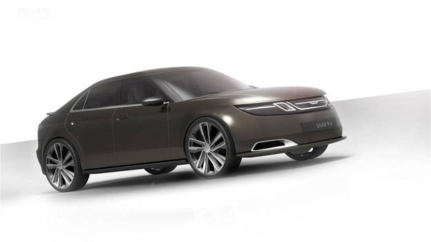 Redesigned Saab 9-3