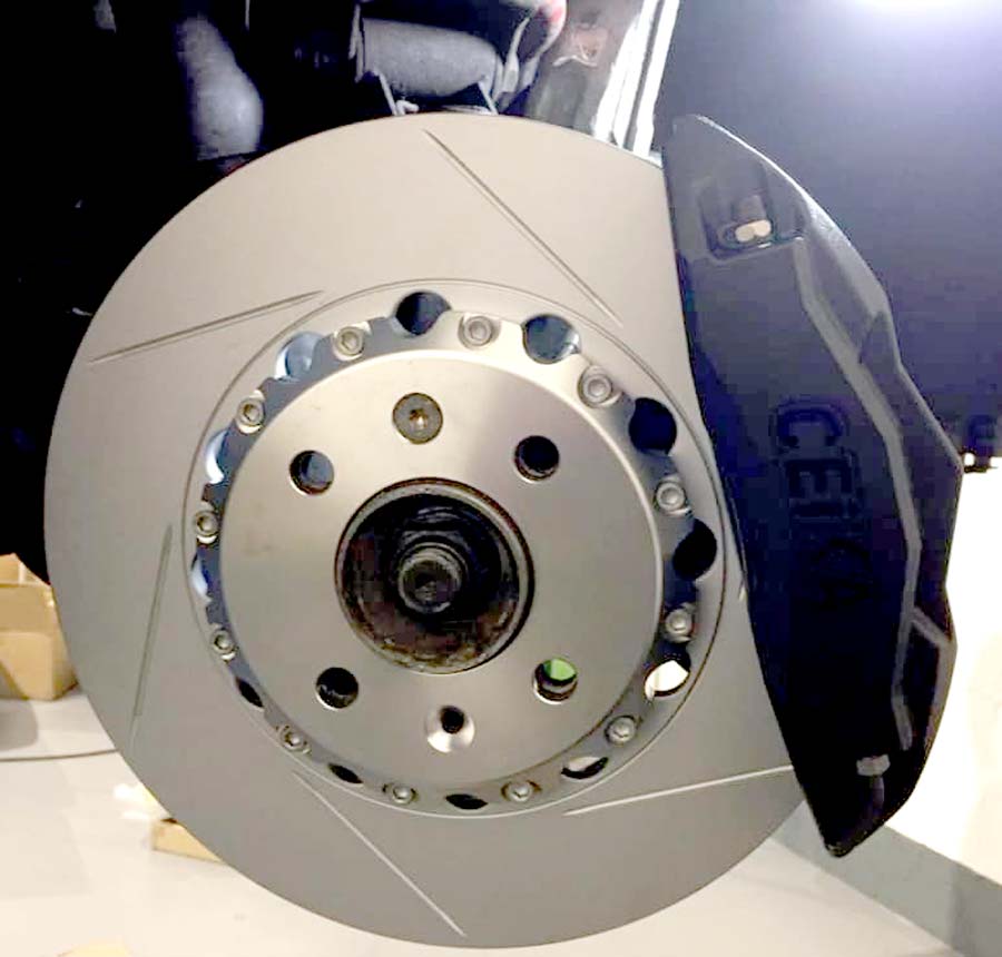 Saab 300mm brake kit