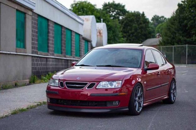 Stunning Chili Red Saab 9-3 Aero for Sale