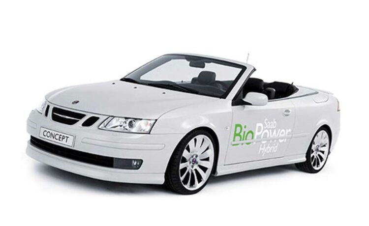 Saab 9-3 BioPower Hybrid Convertible