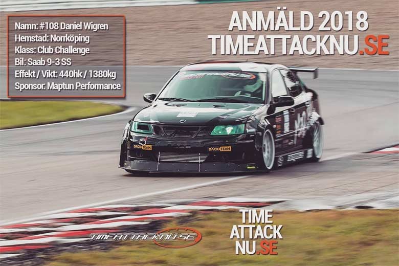 Saab 9-3 SS Time Attack NU