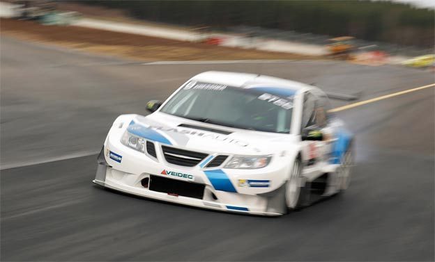 Saab 9-3 STCC and Reuben Kressner (Photo Credit: Saab 9-3 STCC and Reuben Kressner )