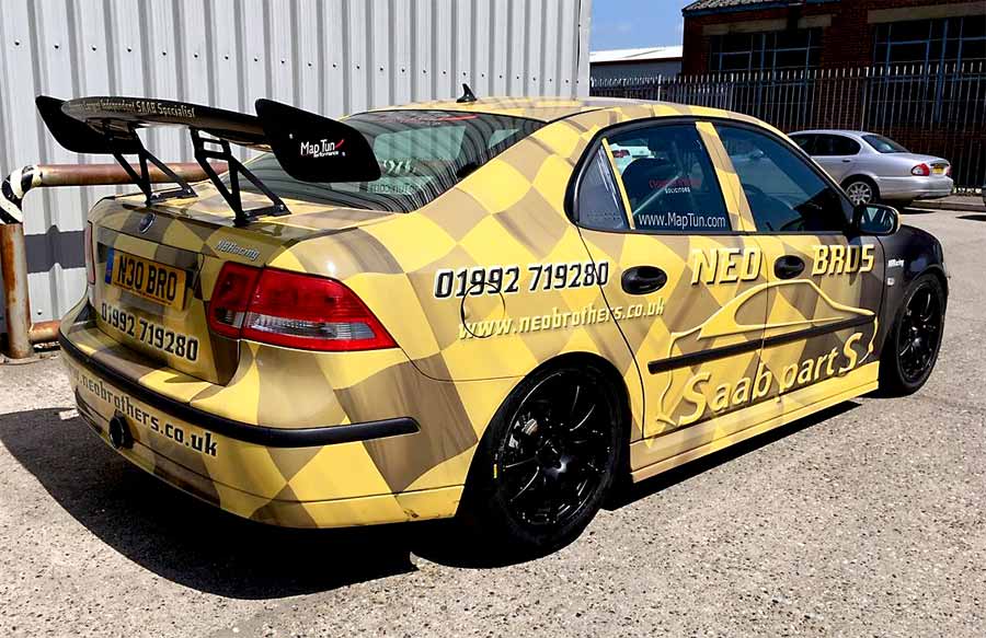 Saab 9-3 SS Race car