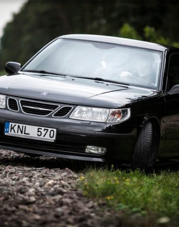 Saab 9-5 from Lithuania