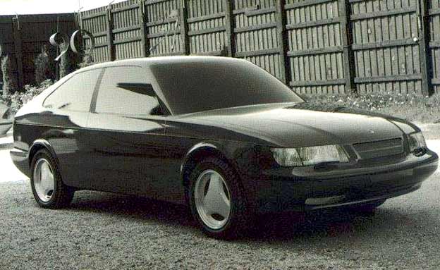 Saab 900 NG prototype, Full-size clay model