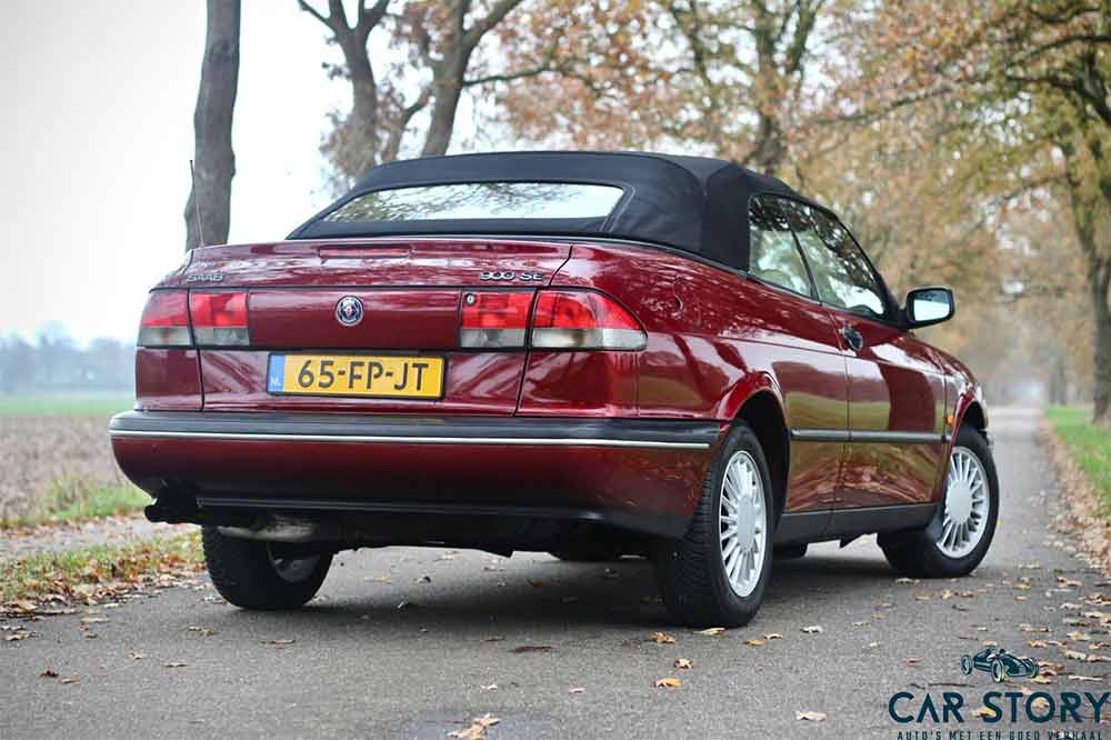 Perfectly preserved Saab 900NG convertible from a special collection of rare cars