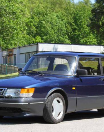 On Auction: Widely regarded as the last "true" Saab, this particular example is now up for auction in Sweden. All photos: Bilweb Auctions.