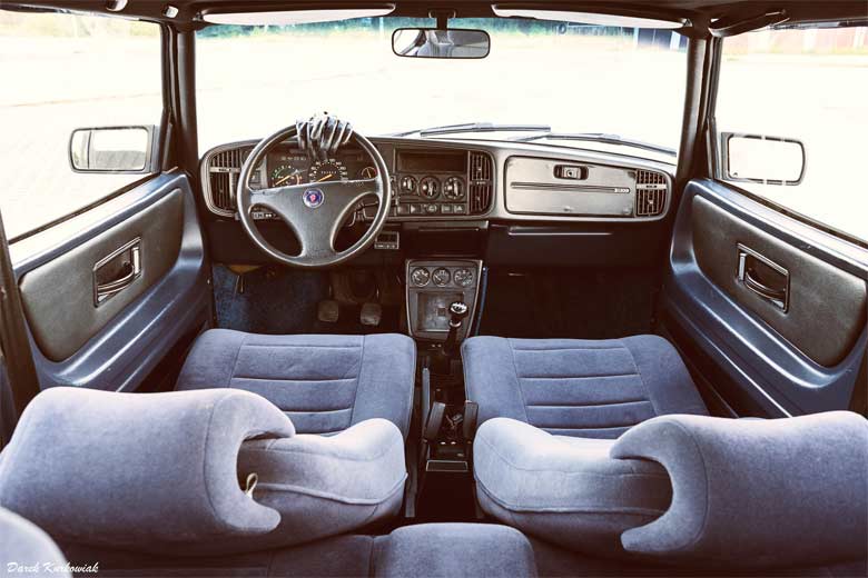 Saab 900 interior