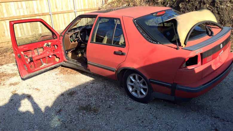 Saab 9000 - One of Jon's Saabs