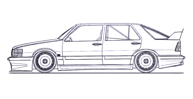 Saab 9000cc SRD project airflow kit