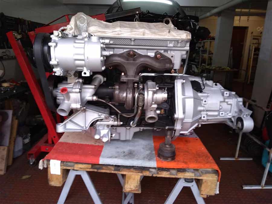 Saab 9000 engine gearbox