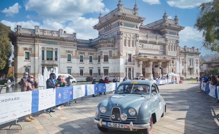 Passing through the beautiful town of Salsomaggiore Terme just west of Parma