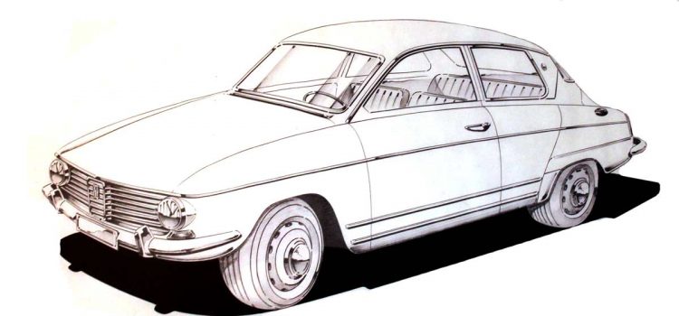 Saab 96 by Giovanni Michelotti