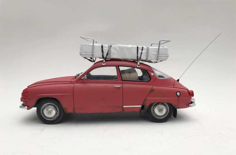 Saab 96 scale model