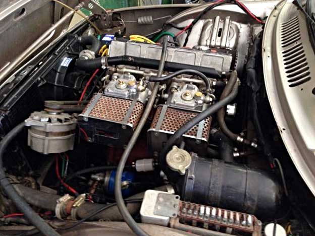 Saab 99 Weslake engine