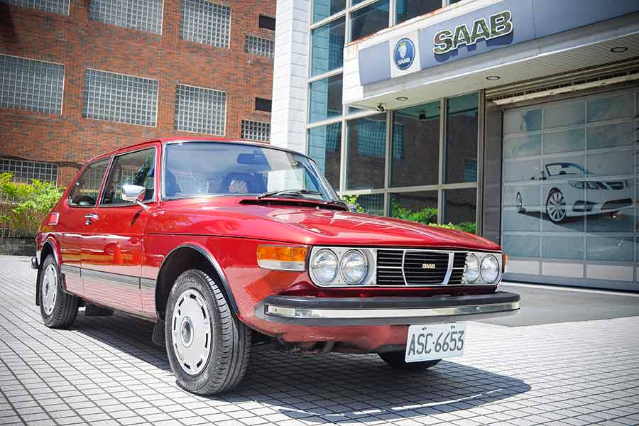 Saab 99 after restoration