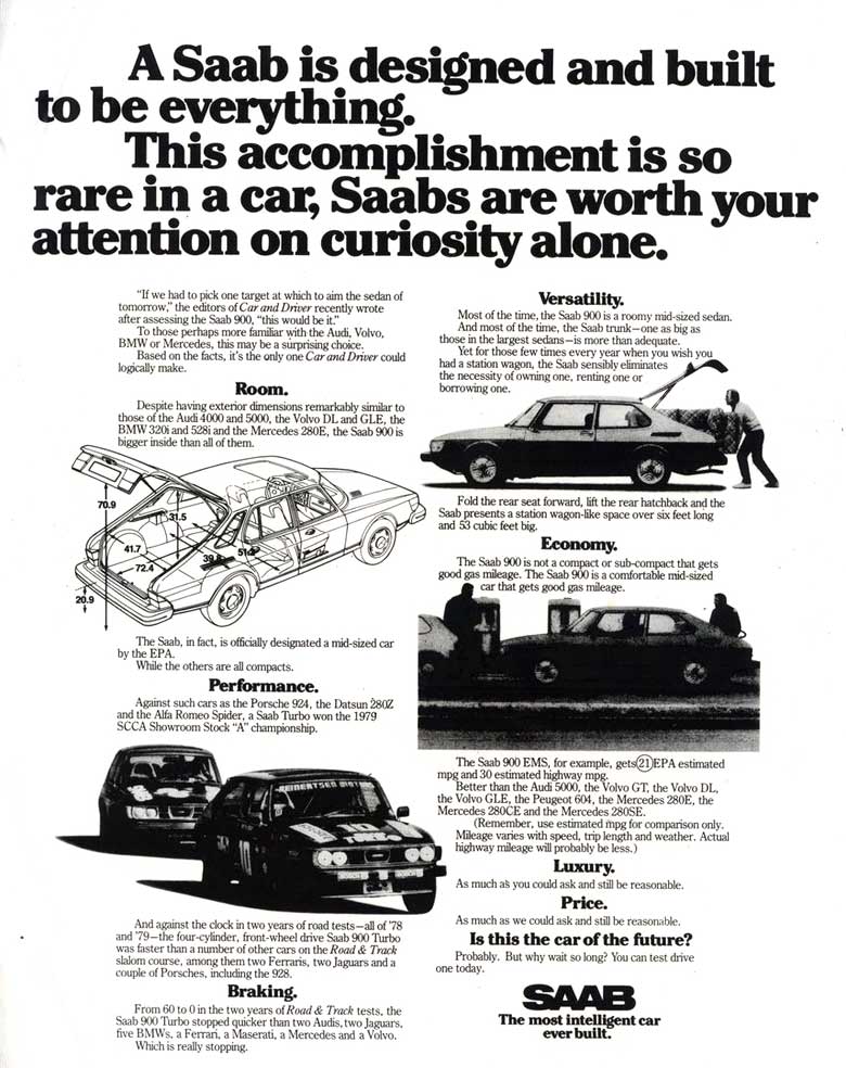 Saab Advertising