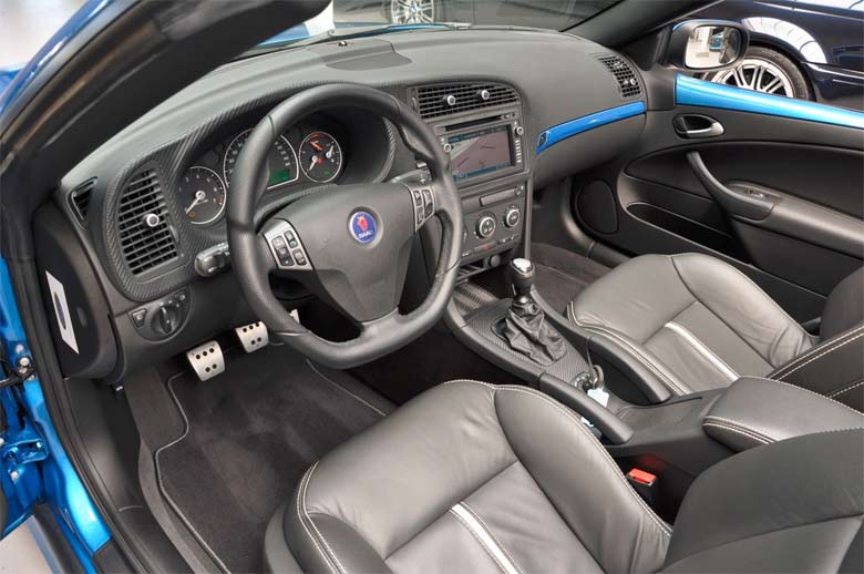 Saab Blue Sky Edition interior