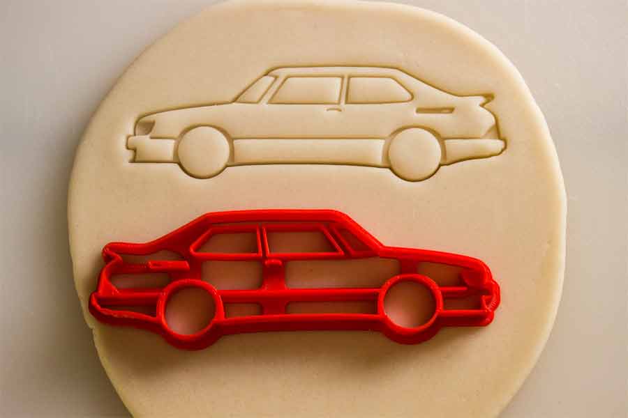 Saab Cookie cutter