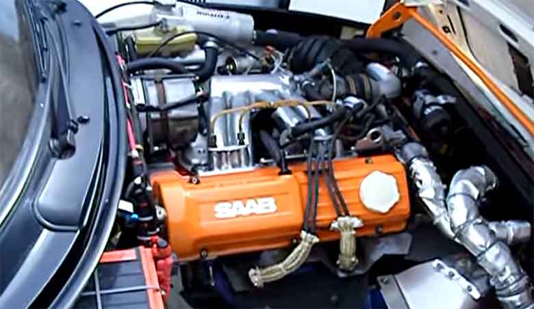 Saab H engine in 99 Turbo