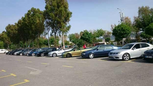 Saab Meeting in Turkey