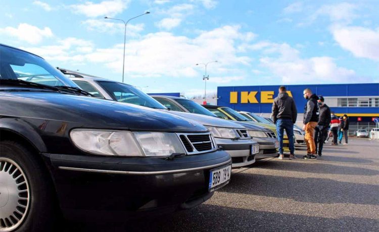 Saab Support Convoy 11th Anniversary Brno