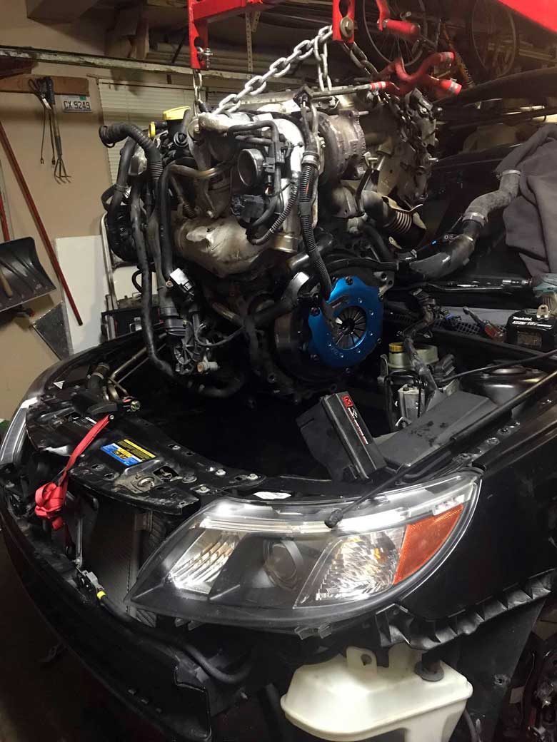 Saab Turbo X engine