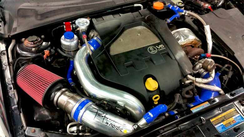 Saab V6 engine by Nordic Tuning Dalarna