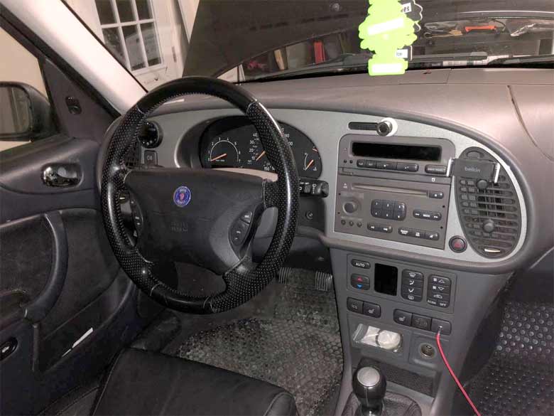 Saab Viggen Interior