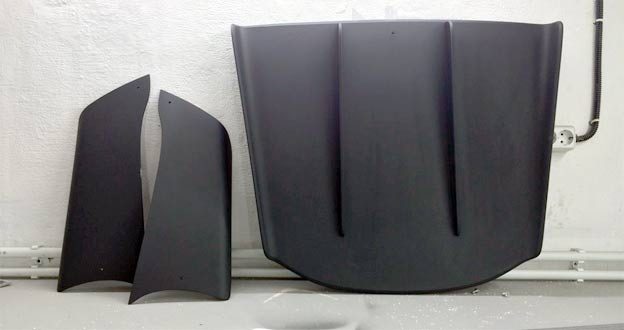 Saab custom Splitters and Rear Diffuser