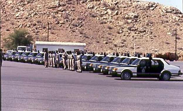 Saab 900 fleet for Oman Police