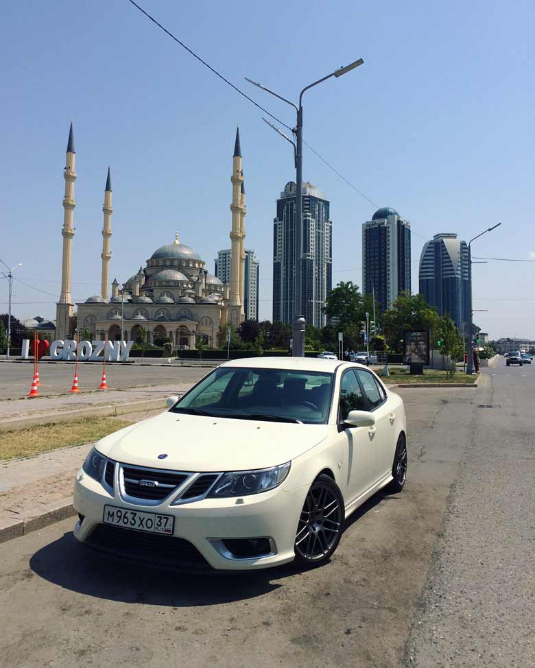 Saab in Grozny