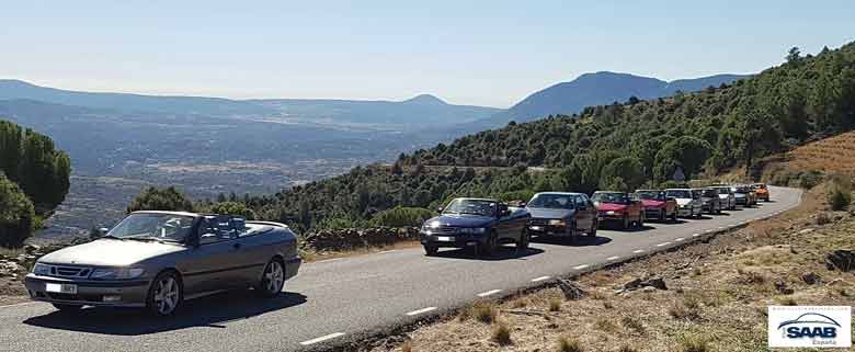 Saab meeting in Spain