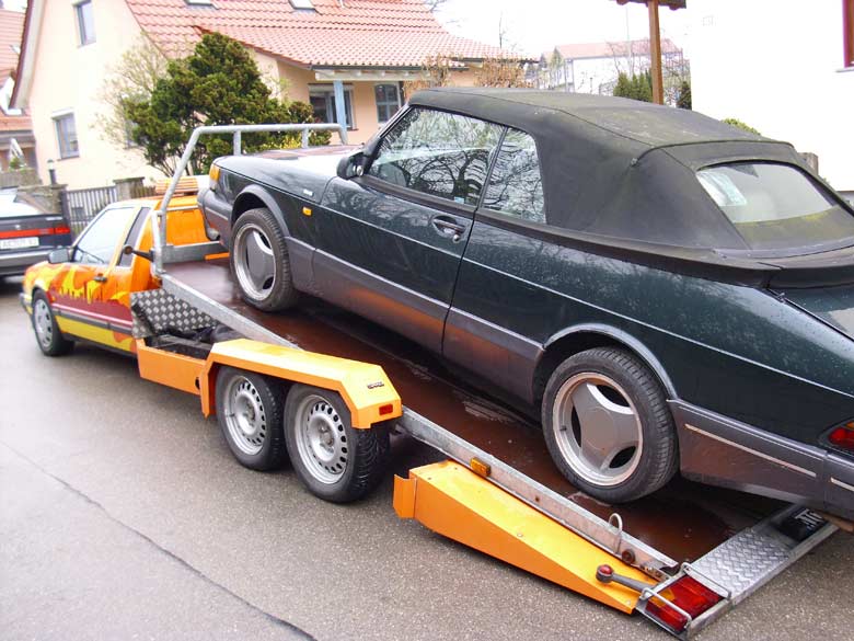 Saab trailer